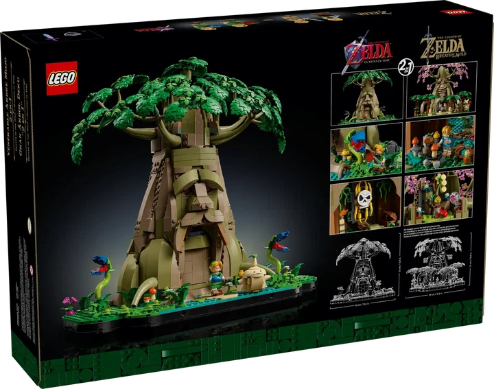 Конструктор LEGO Nintendo: Great Deku Tree 2 в 1 2500 элементов
