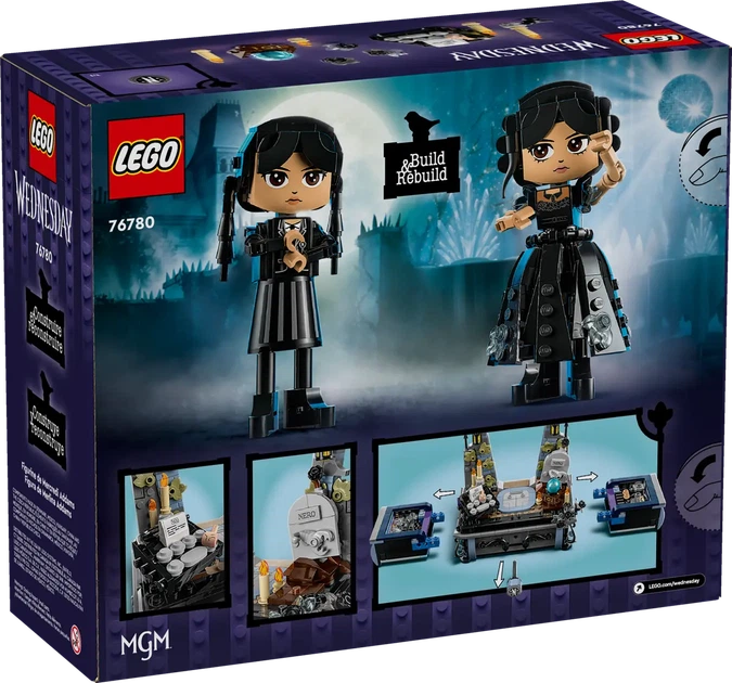 Конструктор LEGO Wednesday: Фігурка Wednesday Addams 702 елементи