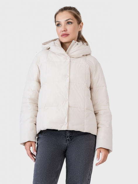 Куртка зимова коротка жіноча Avecs 70532/38 XL Бежева від Rozetka на платформі USKIDKA Акція на Куртка зимова коротка жіноча Avecs 70532/38 XL Бежева від Rozetka