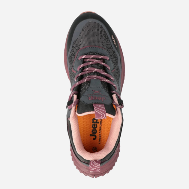 Buty sportowe damskie Jeep JL42670A-055 41 (8UK) 27.5 cm Szare (8050246383179) - obraz 4