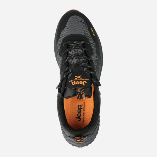 Buty trekkingowe męskie z membraną Jeep JM42201A-062 44 (10UK) 29.6 cm Czarne (8054794800614) - obraz 4
