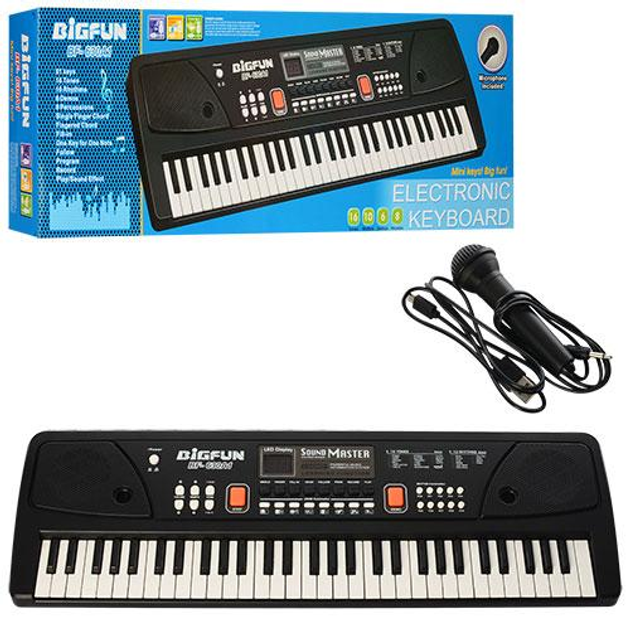 Детский синтезатор BigFun BF-630A1 – Музыкальный инструмент для детей ...