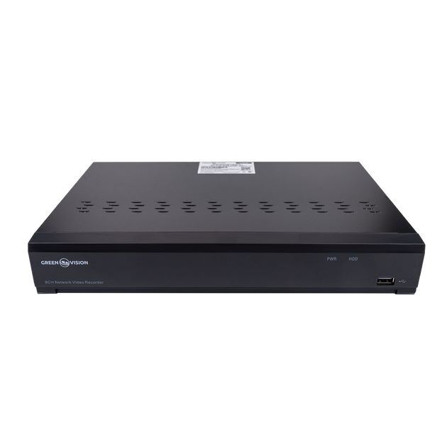 IP видеорегистратор 8-канальный 12MP NVR GreenVision GV-N-I016/08 (A) - изображение 2