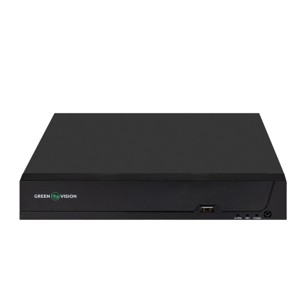 IP видеорегистратор 10-канальный 8MP NVR GreenVision GV-N-S024/08 (8POE) - изображение 2