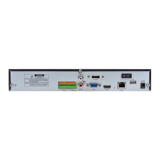 IP видеорегистратор 16-канальный 12MP NVR GreenVision GV-N-I017/16 (A) - изображение 4