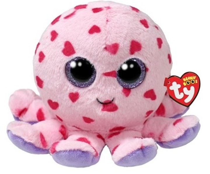 М'яка іграшка TY Beanie Boos Бульбашка Восьминіг 15 см 37342 (0008421373420) - зображення 1