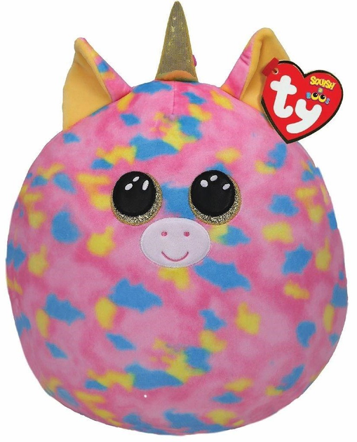 Maskotka TY Squish-a-Boos Fantasia Jednorożec 30 cm 39187 (0008421391875) - obraz 1