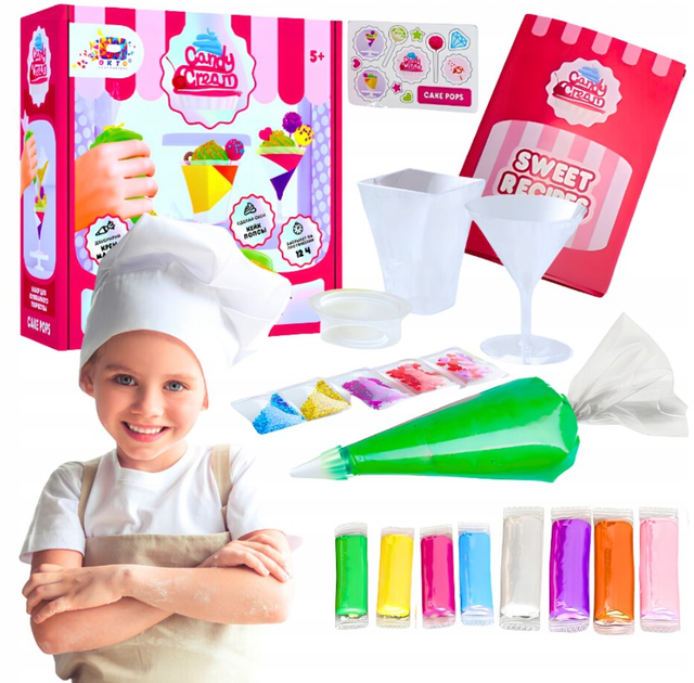 Zestaw kreatywny Maksik Cake Pops Candy Cream 75001 (4820199474217) - obraz 3