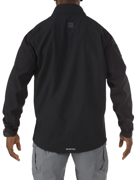 Куртка тактическая для штормовой погоды 5.11 Tactical Sierra Softshell 78005 S Black (2000980359295) - изображение 2
