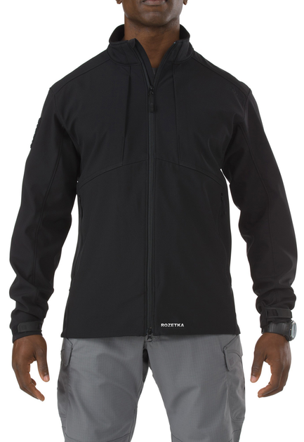 Куртка тактическая для штормовой погоды 5.11 Tactical Sierra Softshell 78005 M Black (2000980359301) - изображение 1