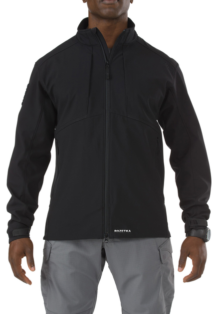 Куртка тактическая для штормовой погоды 5.11 Tactical Sierra Softshell 78005 XXL Black (2000980359332) - изображение 1