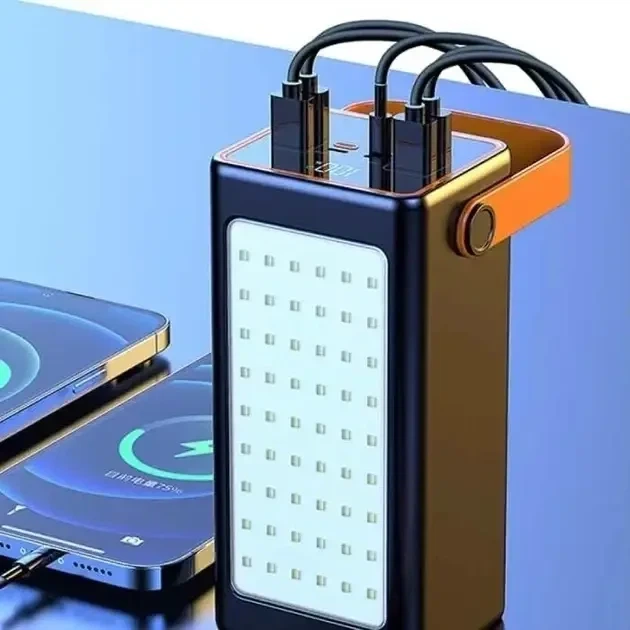 Повербанк 100000 mAh YM-655 широка коробка, Зовнішній акумулятор