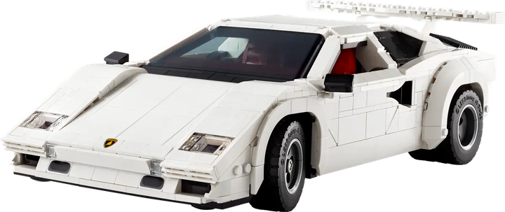 Zestaw klocków LEGO Icons Lamborghini Countach 5000 Quattrovalvole 1506 elementów (10337) - obraz 4