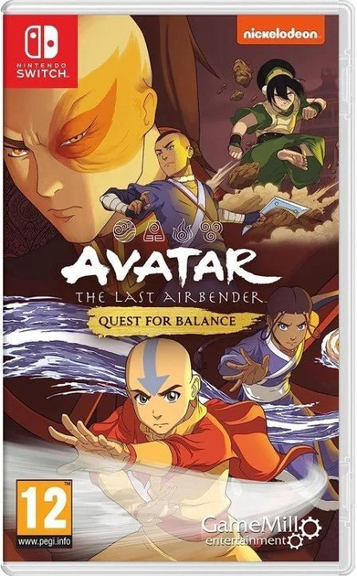 Gra Nintendo Switch Avatar: The Last Airbender - Quest for Balance (Kartridż) (5060968300326) - obraz 1