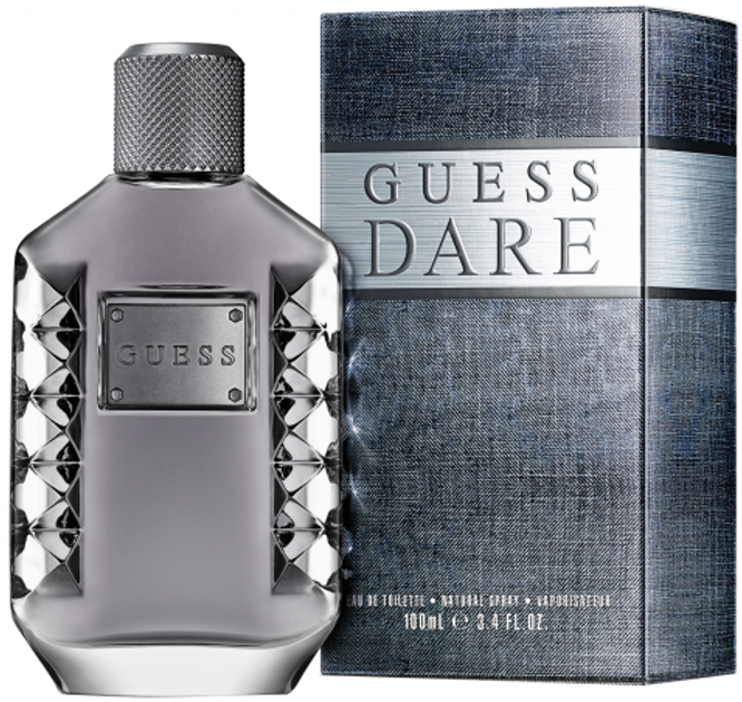 Туалетна вода для чоловіків Guess Dare 100 мл (3614220833613) - зображення 1