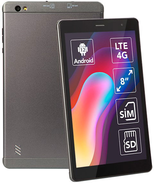 Tablet Blow Tablet PlatinumTAB8 4G V3 Intense black (TABBLOTZA0011) - obraz 1