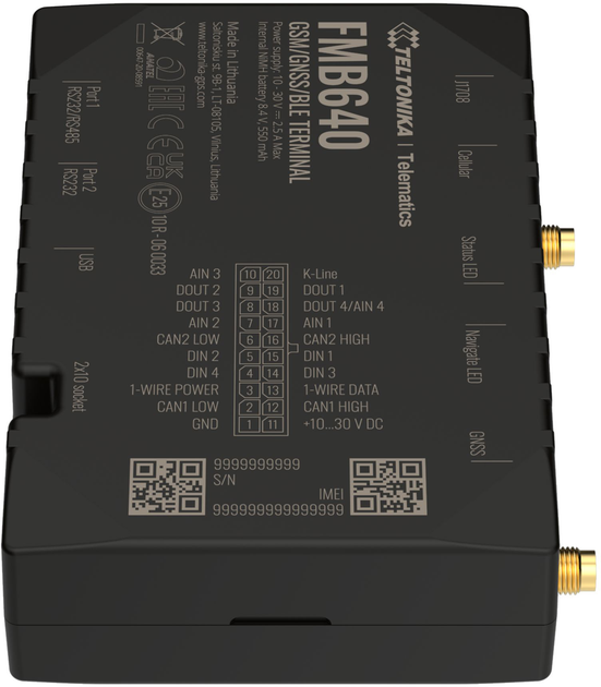GPS трекер Teltonika FMB640 (4779027312330) - зображення 5