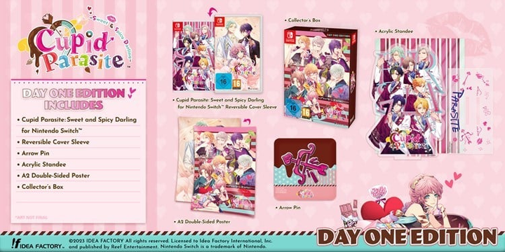 Gra Nintendo Switch Cupid Parasite: Sweet and Spicy Darling Day 1 Edition (Kartridż) (5060941717264) - obraz 2