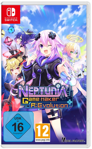 Gra Nintendo Switch Neptunia Game Maker R:Evolution Day One Edition (Kartridż) (5060941717134) - obraz 1