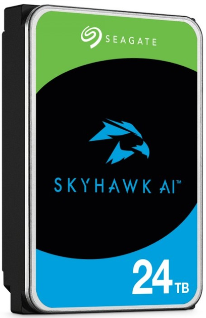 Жесткий диск Seagate SkyHawk Al HDD 24TB 7200rpm 256MB ST24000VE002 3.5 ...