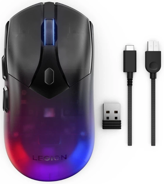 Mysz Lenovo Legion M410 RGB Gaming Mouse Wireless Black (GY51P83012) - obraz 10