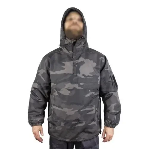 Анорак Комбат зимний Mil-Tec combat anorak winter black Dark camo 10335080 -3XL - изображение 3