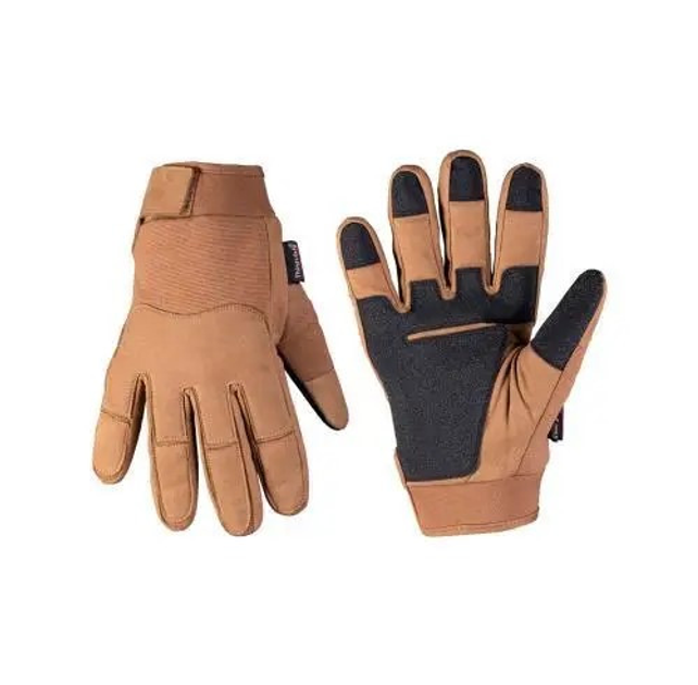 Рукавички зимові тактичні з мембраною Mil-tec 12520819 Койот Army Gloves Winter Thinsulate розмір L - зображення 1