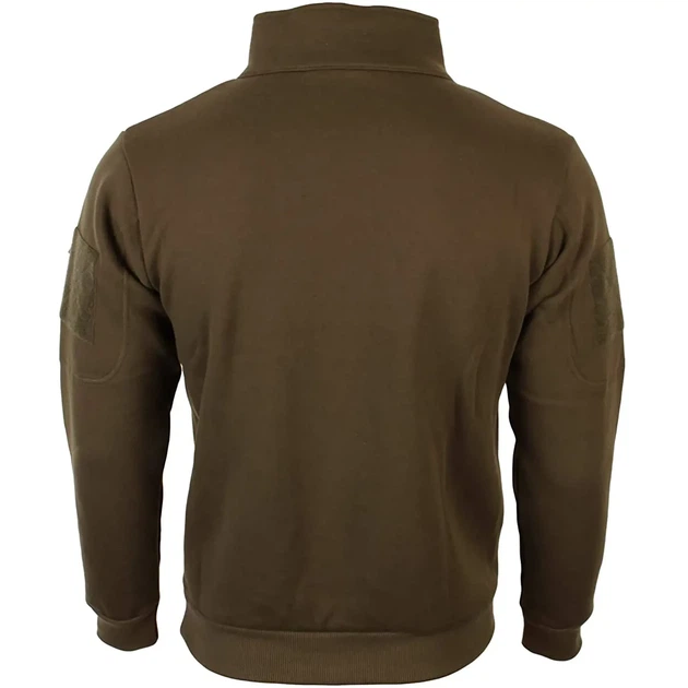 Кофта тактическая Mil-Tec Sweatshirt Coyote 11472519 - S - Фото 3 Кофта тактическая Mil-Tec Sweatshirt Coyote 11472519 - S - изображение 3