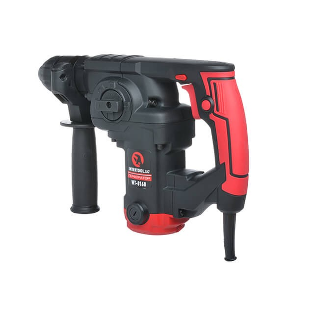 Перфоратор 900 Вт, 3.5 Дж, 0-930 об/мин, 0-5100 уд/мин, 3 режима INTERTOOL WT-0160 - изображение 7