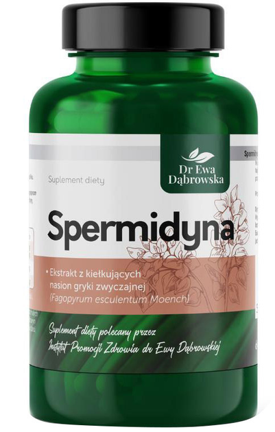 Naturalny suplement DR Ewa Dąbrowska Spermidyna 60 szt (5906395564323) - obraz 1