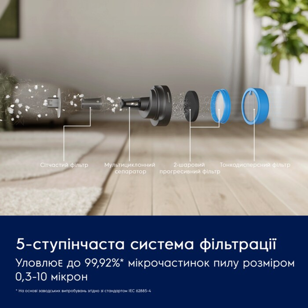 Аккумуляторный пылесос EP61H21WET Electrolux (2000003358519) - изображение 8