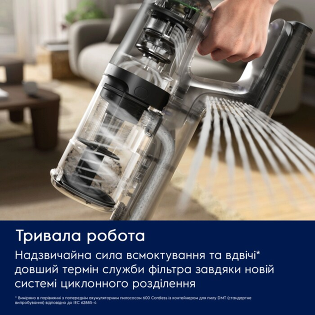 Аккумуляторный пылесос EP61H21WET Electrolux (2000003358519) - изображение 3