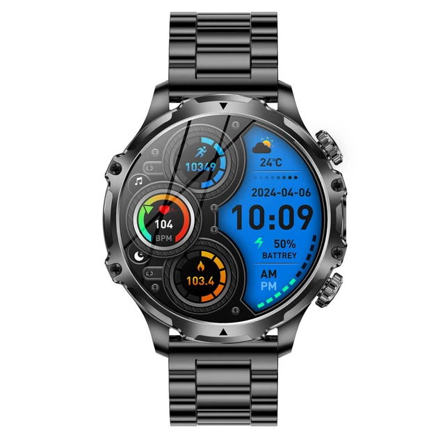 Smart Turbo Power Steel, Смарт годинник, розумний годинник, 2 ремінці ( 10834 ) - Фото 1 Smart Turbo Power Steel, Смарт годинник, розумний годинник, 2 ремінці ( 10834 ) - изображение 1