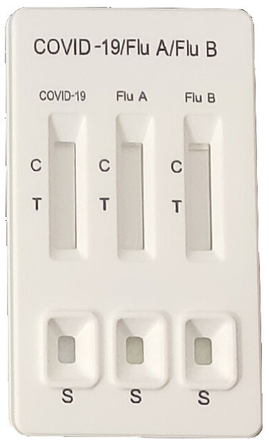 Экспресс-тест PROFICHECK на антиген COVID-19 и вирус гриппа типа А/ вирус гриппа типа В (мазок), Сингапур - изображение 1