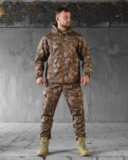 Тактичний костюм демісезонний SoftShell XL койот (88956) - зображення 1