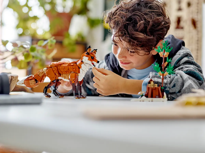 Zestaw klocków LEGO Creator Leśne zwierzęta: Czerwony lis 667 elementów (31154) - obraz 12
