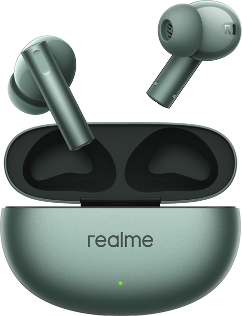 Акція на Навушники realme Buds Air 6  Forest Green від Rozetka