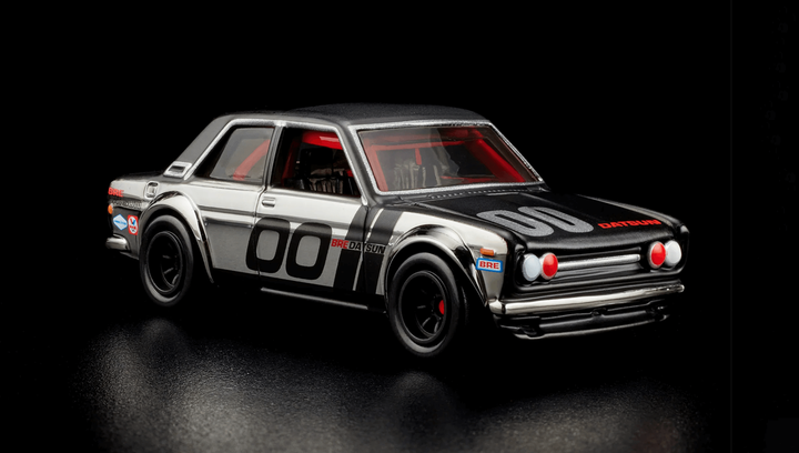 Машинка Premium Hot Wheels Datsun 510 BRE Racing Red Line Club RLC