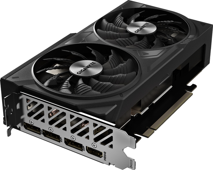Видеокарта Gigabyte PCI-Ex GeForce RTX 4060 Ti Windforce OC V2 8G 8GB GDDR6 (128bit) (2550/18000) (HDMI, 3 x DisplayPort) (GV-N406TWF2OCV2-8GD) - изображение 4