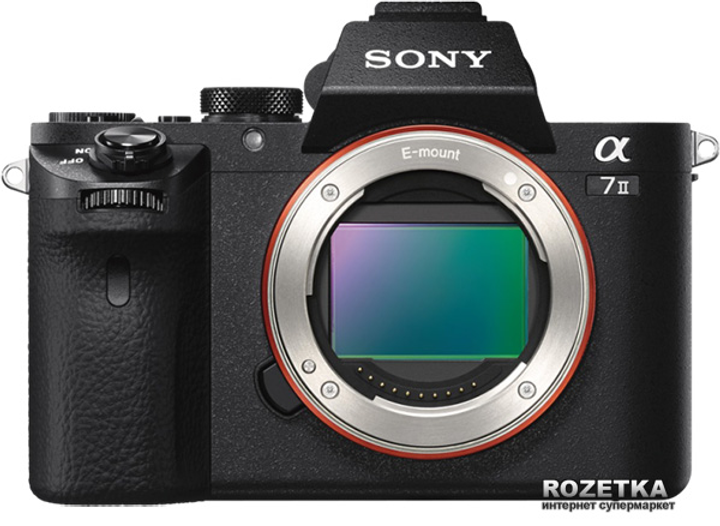 Фотоаппарат Sony Alpha 7 Ii Body Black Ilce7m2bcec купить на Rozetka