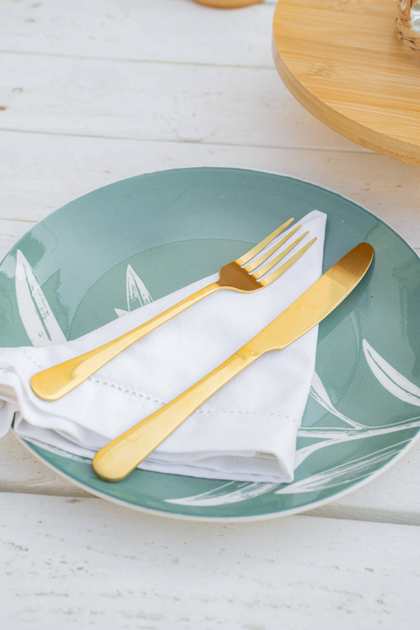 Набір столових приборів Excellent Houseware на 4 осіб з нержавіючої сталі (8719202919141) - зображення 8