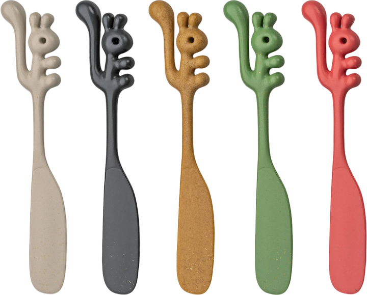 Ніж для нарізки масла Koziol Yummi nature leaf green (5902973428858) - зображення 3