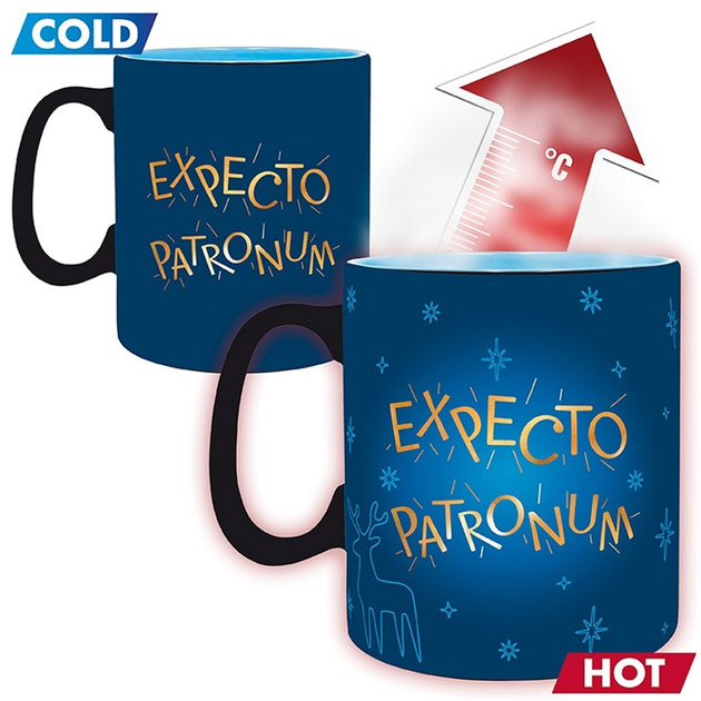 Чашка хамелеон ABYstyle Harry Potter Expecto Patronum 460 мл (3665361048244) - зображення 2