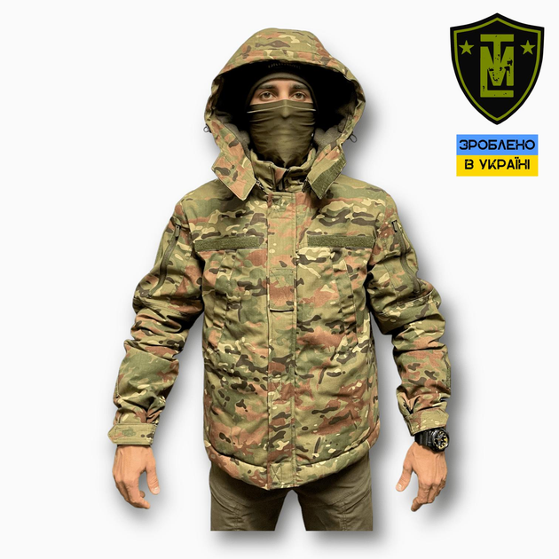 Куртка військова Lamica LMT Rip-Stop з підкладкою Fleece 2в1 MM14 XXL Multicam - зображення 2