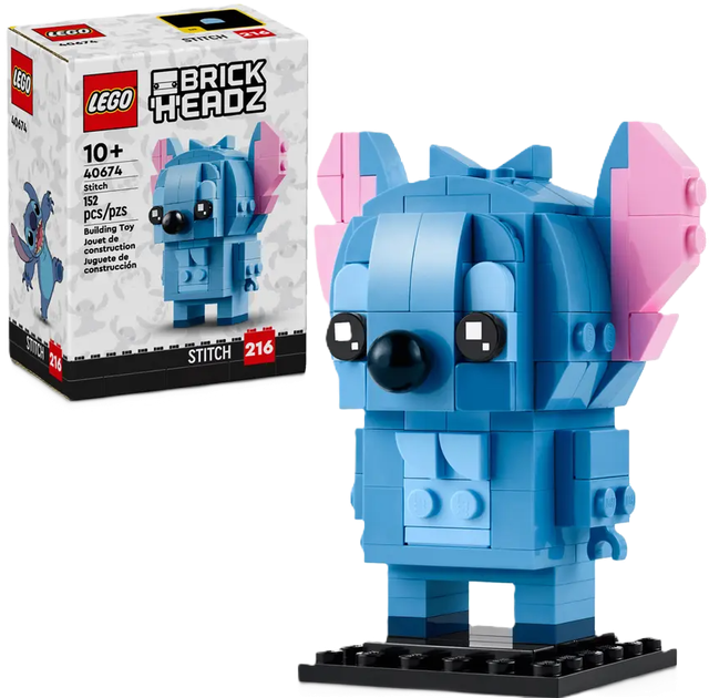 Zestaw klocków LEGO Brickheadz Stitch 152 elementy (40674) - obraz 1