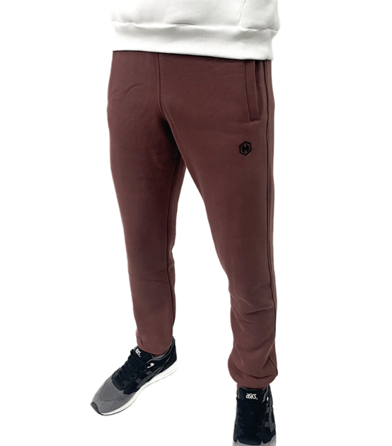 Теплые спортивные штаны мужские с карманами - HECTOR - 30664 - M - Коричневый - Фото 1 Теплые спортивные штаны мужские с карманами - HECTOR - 30664 - M - Коричневый - изображение 1