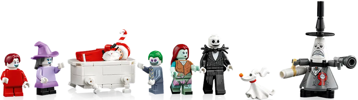 Конструктор LEGO Ideas Disney: Хэллоуинский кошмар Тима Бертона 2193 элементов (21351) - изображение 6