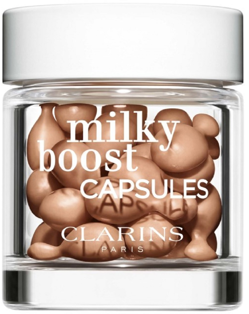 Podkład rozświetlający Clarins Milky Boost w kapsułkach 06 30 szt (3666057050237) - obraz 1