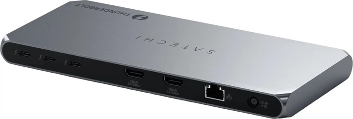 Адаптер Satechi Thunderbolt 4 Docking Station with DisplayLink Space Gray - зображення 14