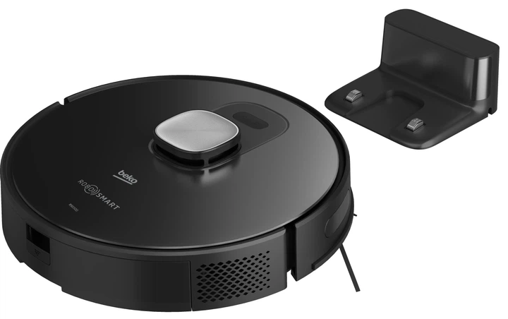 Робот-пилосос миючий Beko RoboSmart Pro VRR84314VB Функція миття підлог Створення картки приміщення 65 дБ - зображення 3